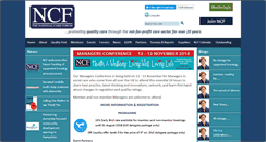 Desktop Screenshot of nationalcareforum.org.uk